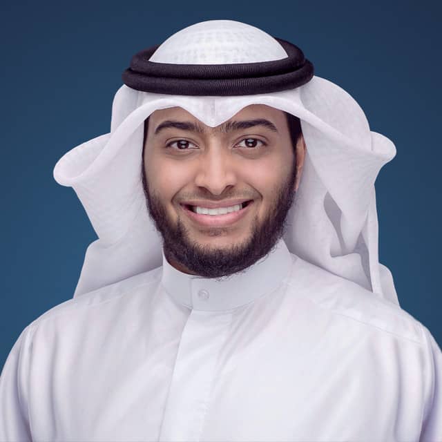 Portrait of Quran reciter Ahmed Al Nafis