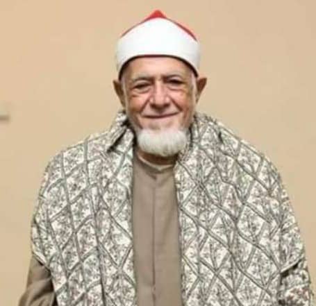 Retrato del recitador del Corán Ahmed Amer