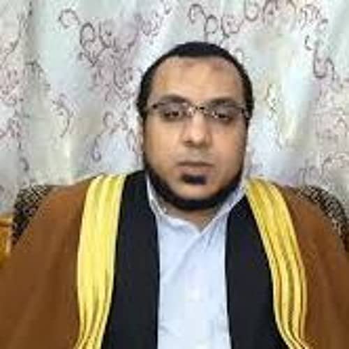 Retrato del recitador del Corán Ahmed Mohamed Salama