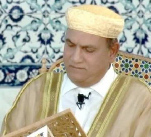 Portrait of Quran reciter Ahmed Nainaa
