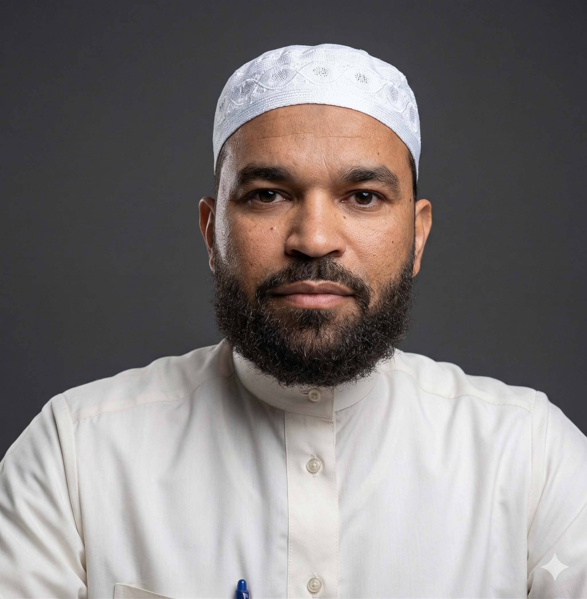 Potret qari Al-Quran Amr taha