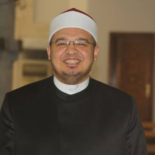 Potret qari Al-Quran Hazem Ghareeb