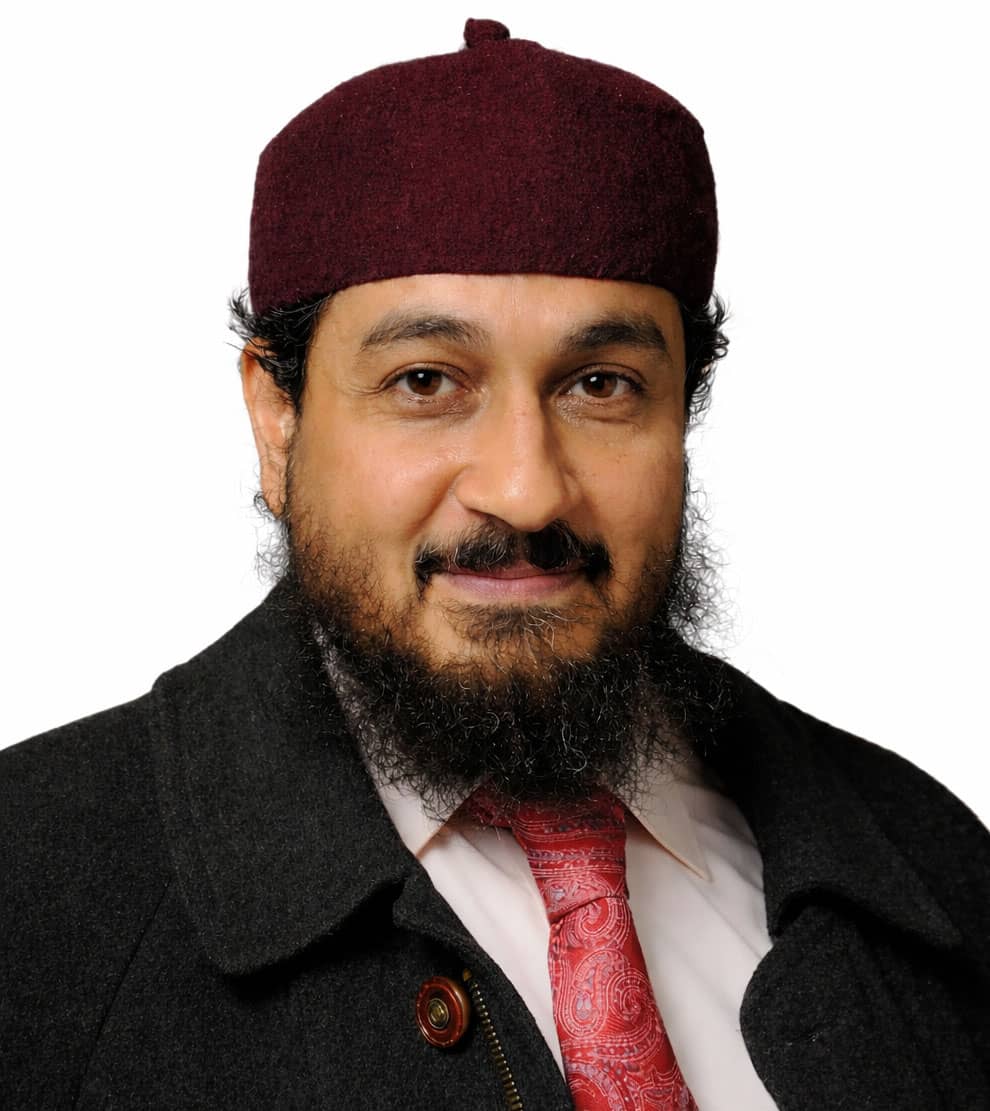Portret van Koranreciteur Muftah Al saltani