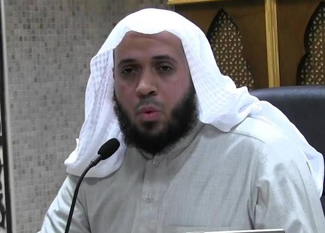 Portrait of Quran reciter Ahmed Muhammad Khafaji